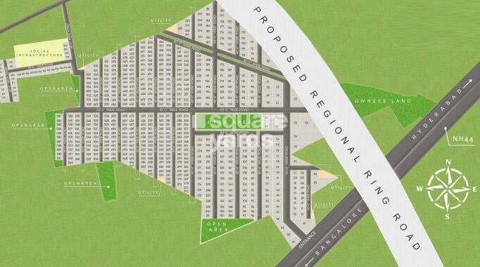 Mahathi Highway Meadows Master Plan Image