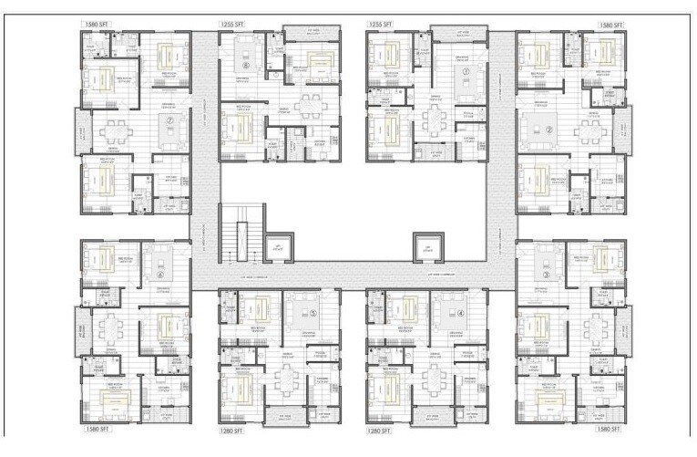 Mahathi Jaswitha Cyber Connect Floor Plans 1