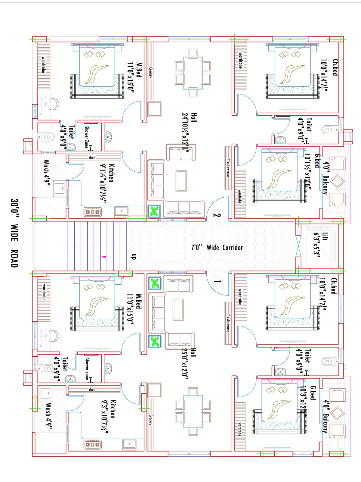 Mahathi Jaswitha Cyber Nest Floor Plans