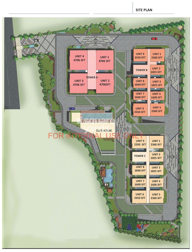 Mahaveer Crystal Garden Master Plan Image
