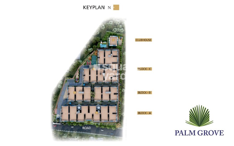 Mahaveer Palm Grove Master Plan Image