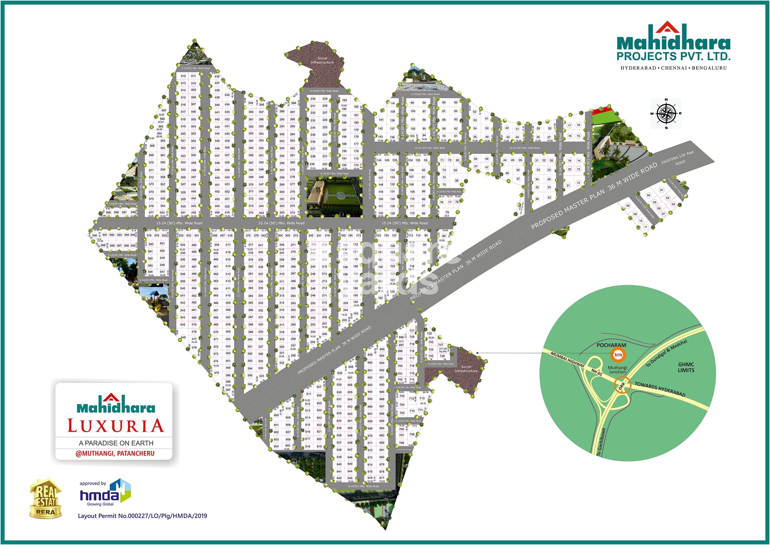 Mahidhara Luxuria Master Plan 1