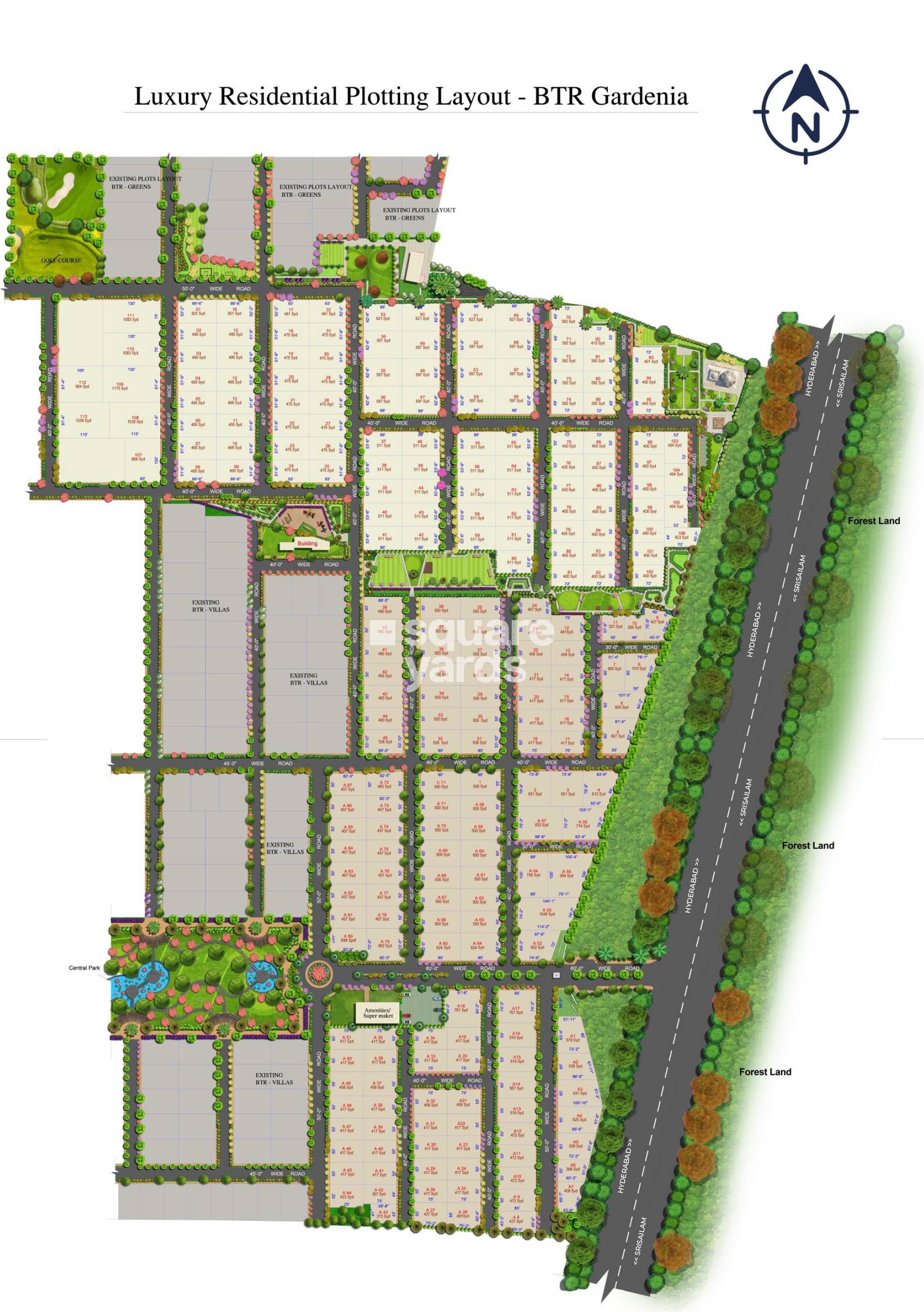 MAK BTR Gardenia Master Plan Image