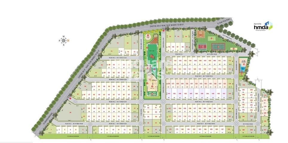 Manasvy BPCR Landmark Master Plan 1