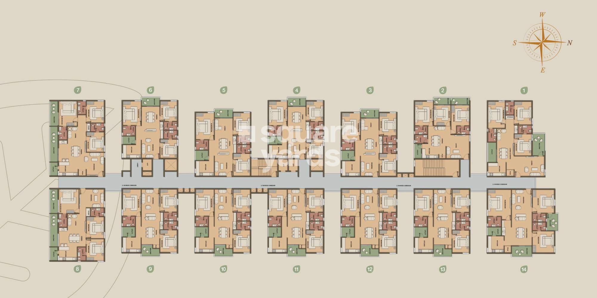 Manbhum A Grove By The Lake Floor Plans