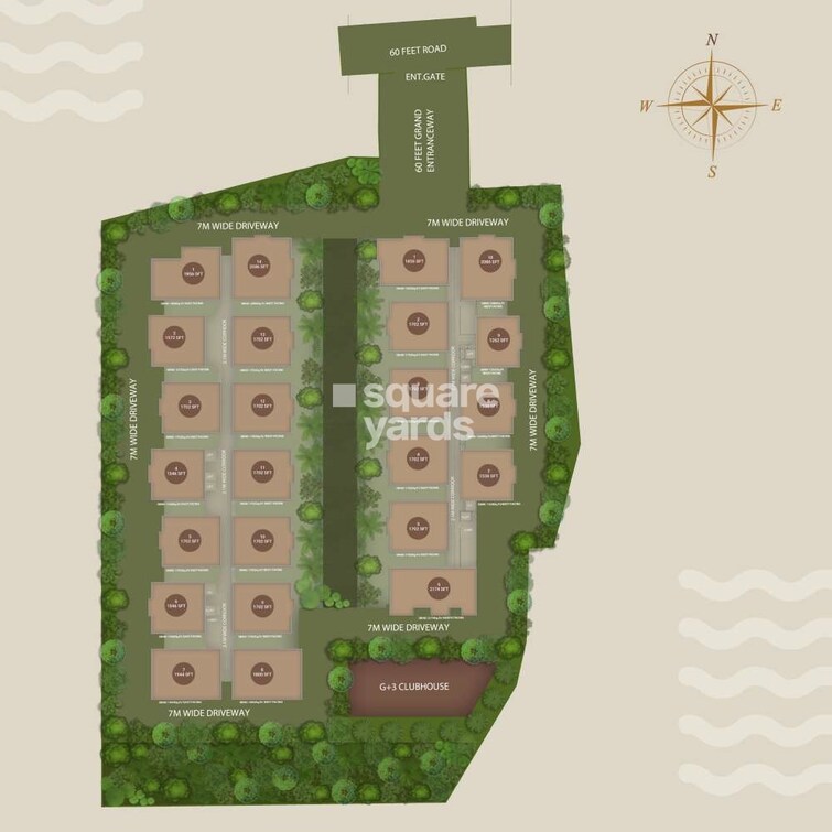 Manbhum A Grove By The Lake Master Plan Image