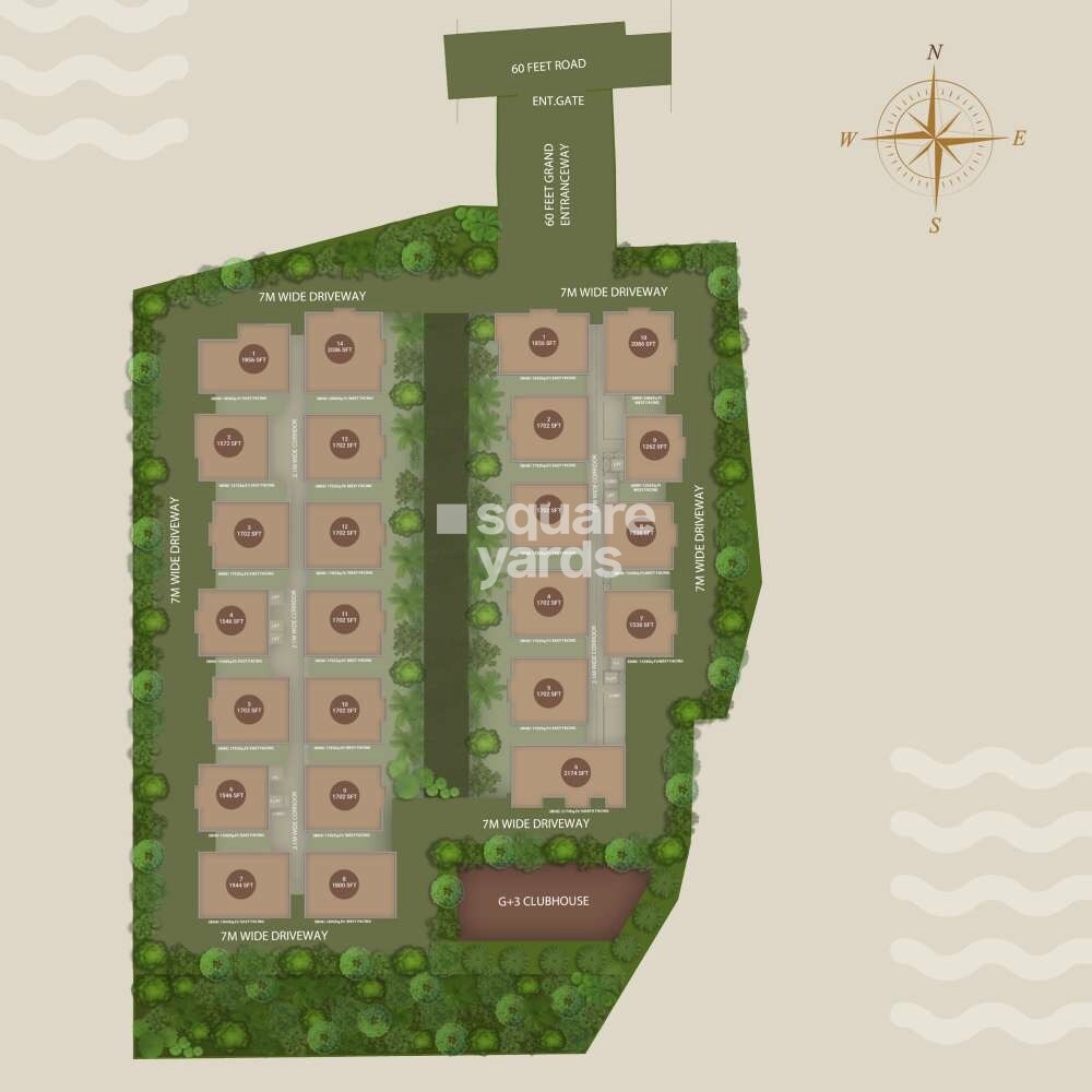 Manbhum A Grove By The Lake Master Plan Image