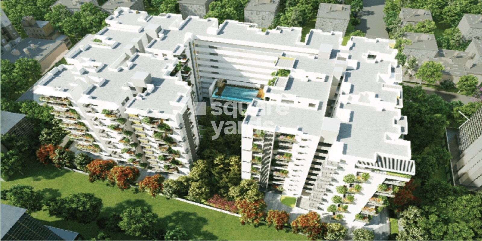 Manbhum Around The Grove, Financial District, Hyderabad