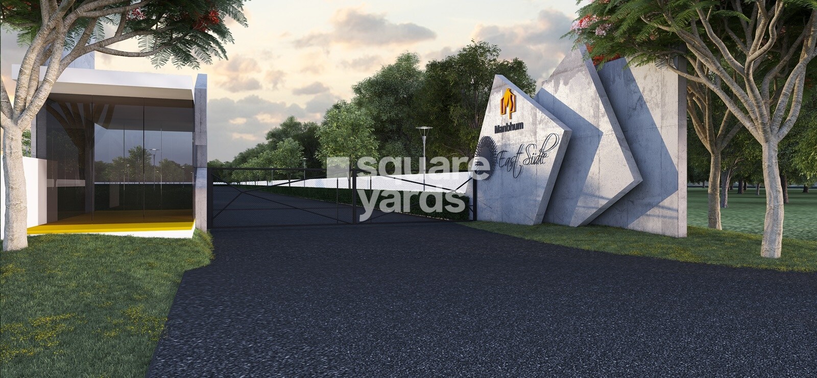 Manbhum East Side Entrance View