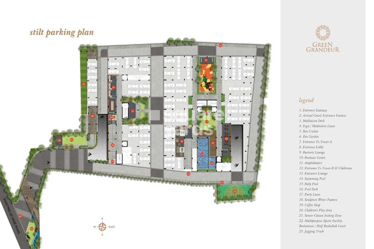 Manepally Green Grandeur Master Plan Image