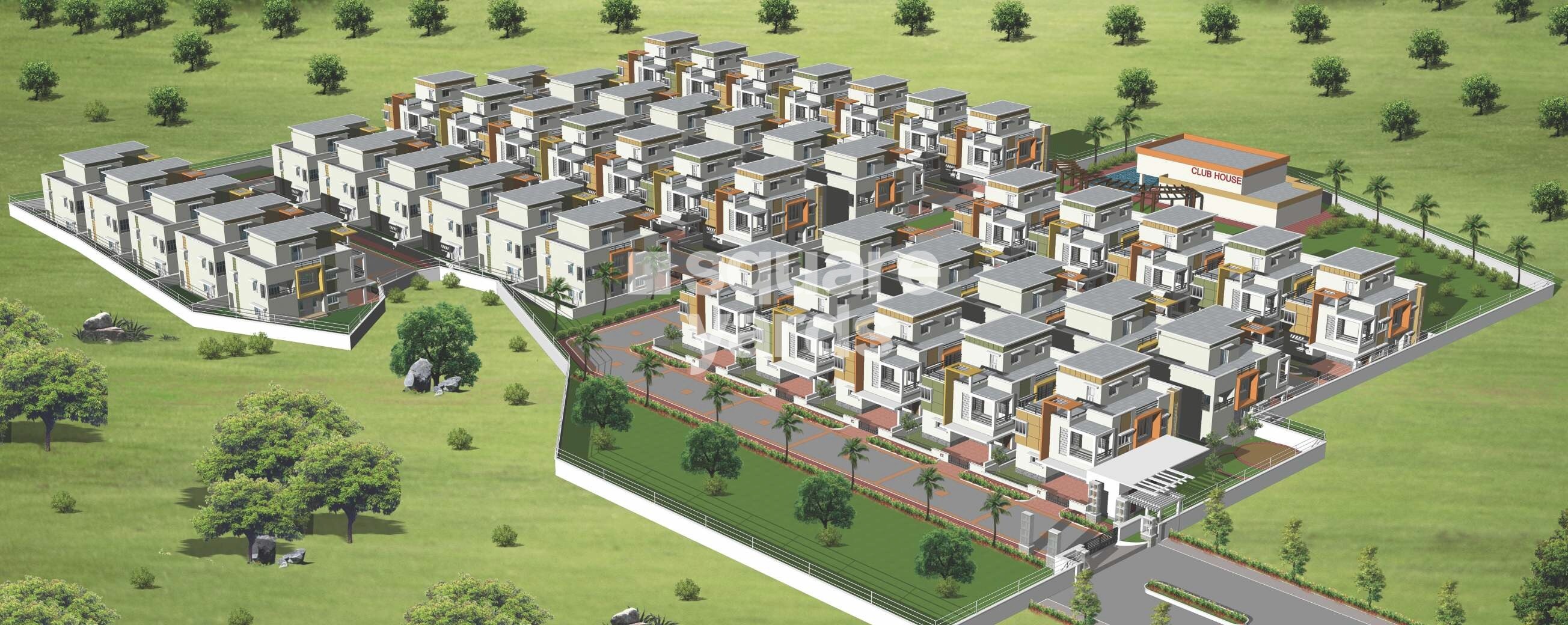 Manjeera Purple Town Tower View