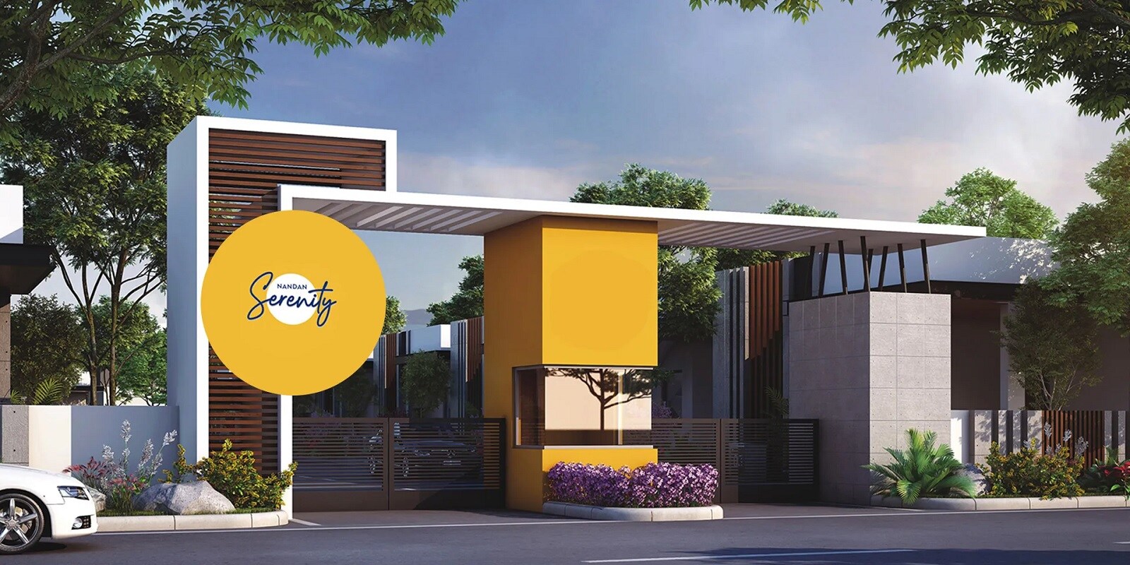 Mantoor Nandan Serenity Entrance View