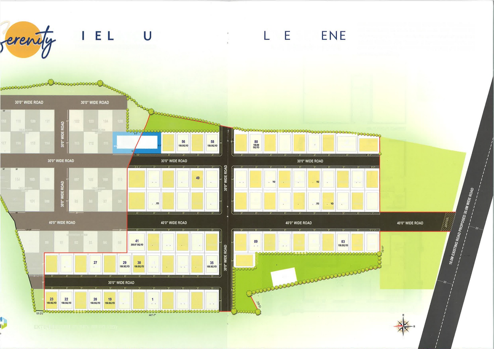 Mantoor Nandan Serenity Master Plan Image