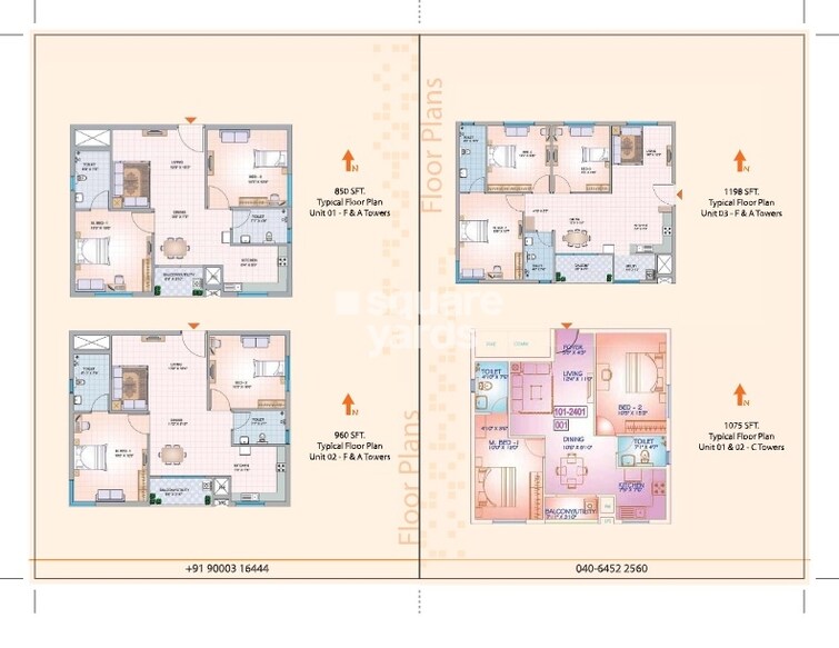 Mantri Celestia Floor Plans 1