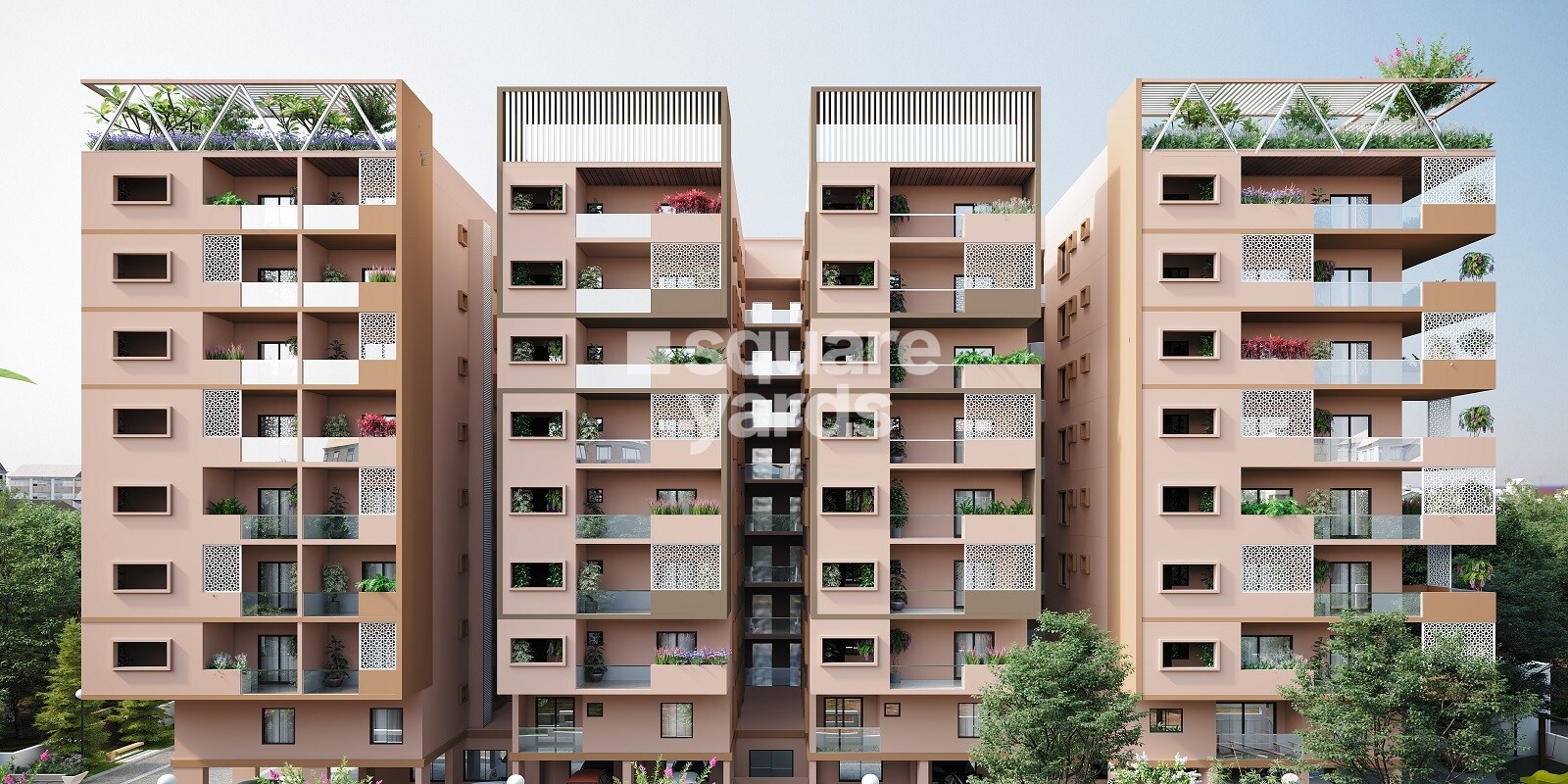 Maphar Decent Tower residential project in Mehdipatnam