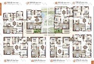 Maphars Saba Residency Floor Plans