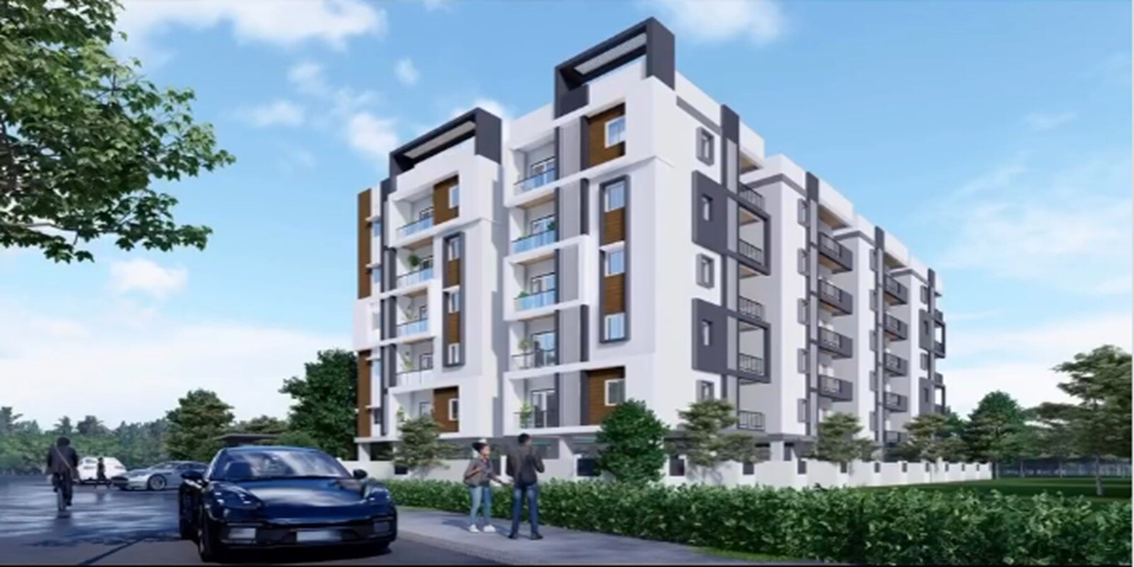 Maple Crest residential project in Gandi Maisamma