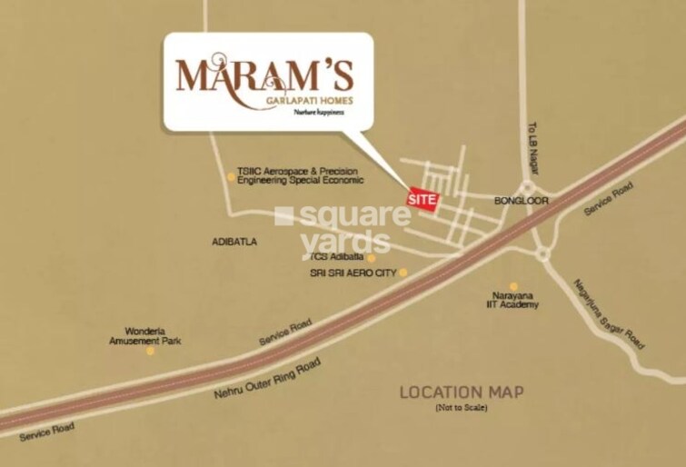 Maram Garlapati Homes Location Image