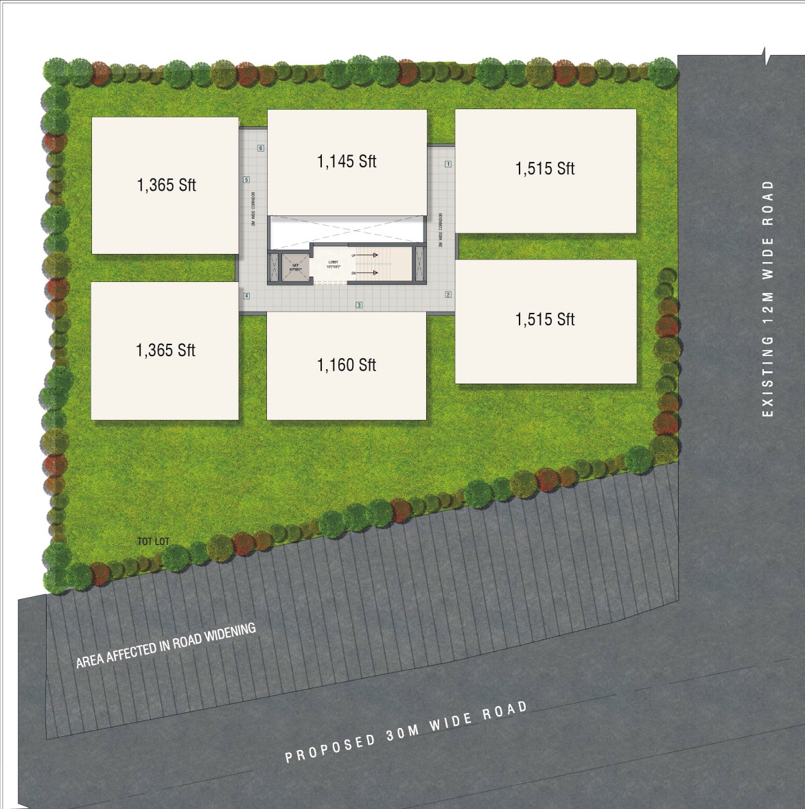 Maram Katam Ganesh Arcade Master Plan Image