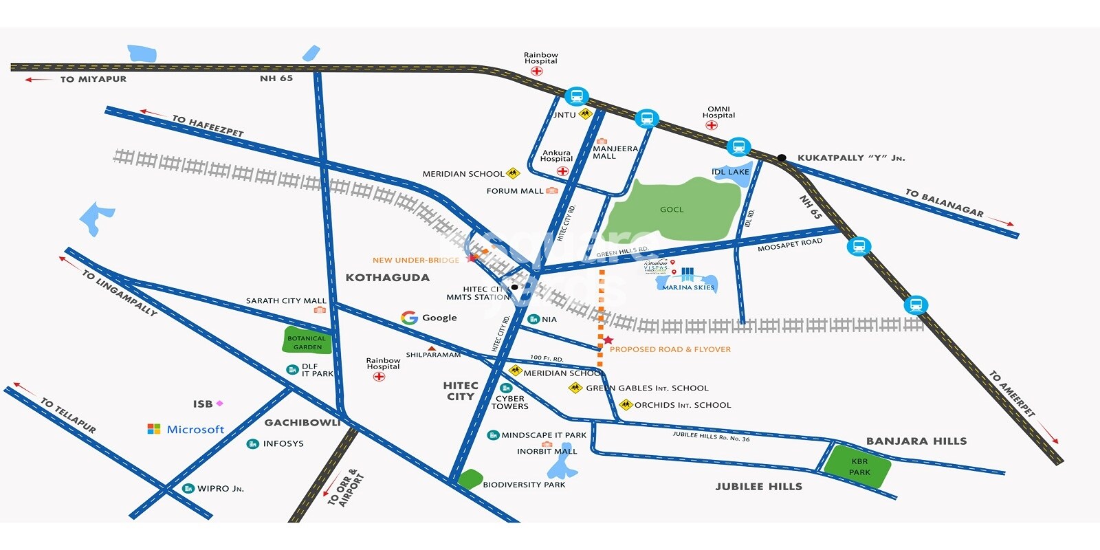 Marina Skies Location Image