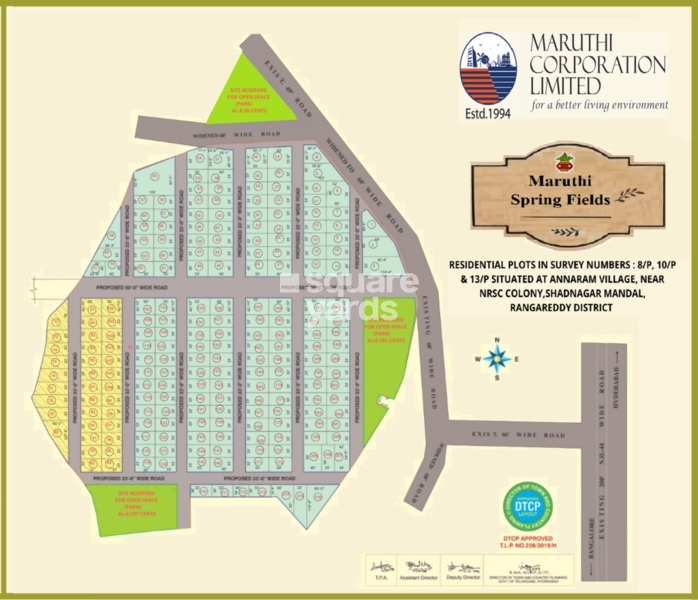 Maruthi Springfield County Master Plan Image