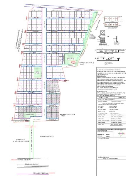 Mayuri Kandakatla Vally Master Plan Image