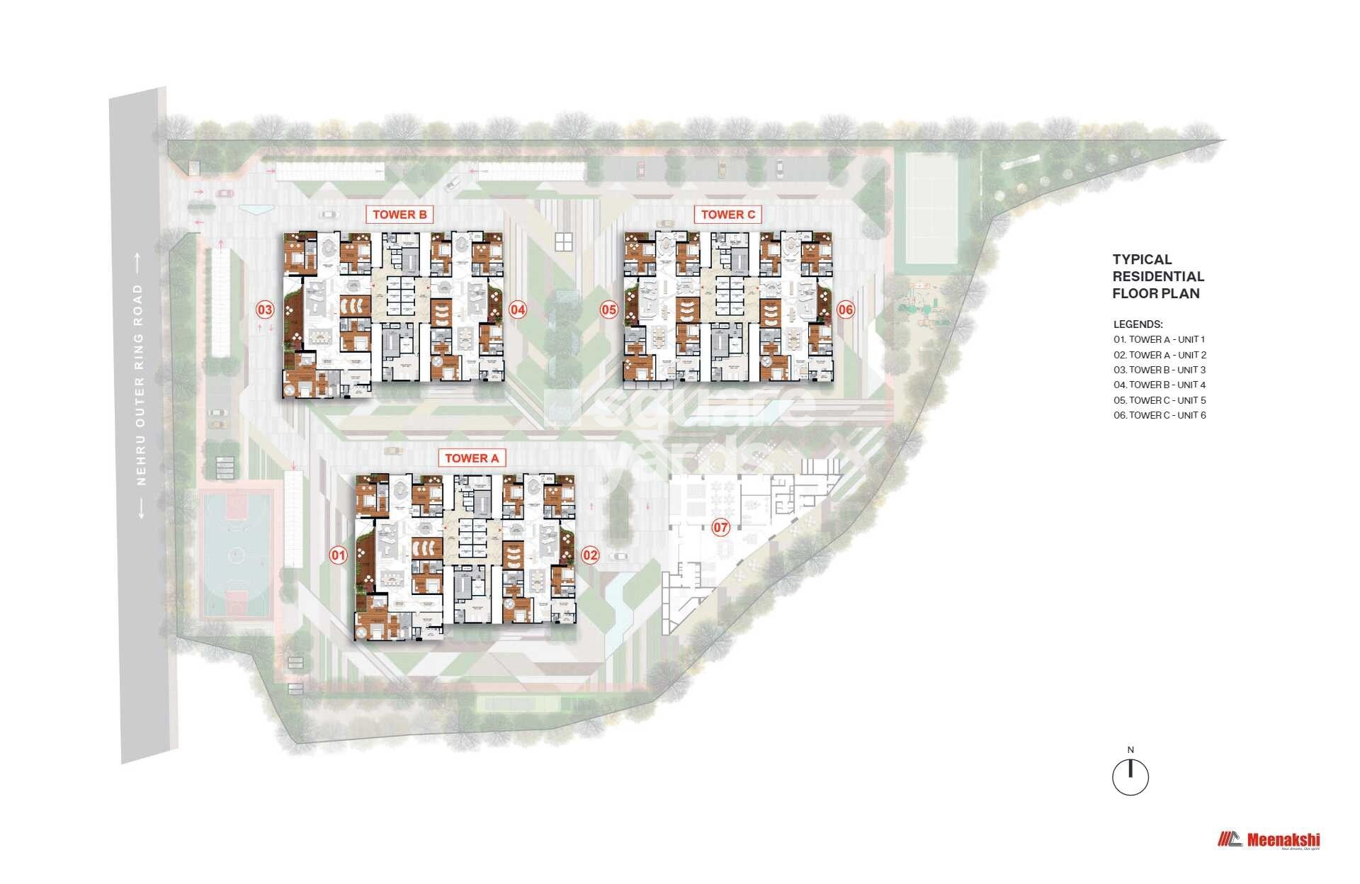 Meenakshi Elan Floor Plans 1