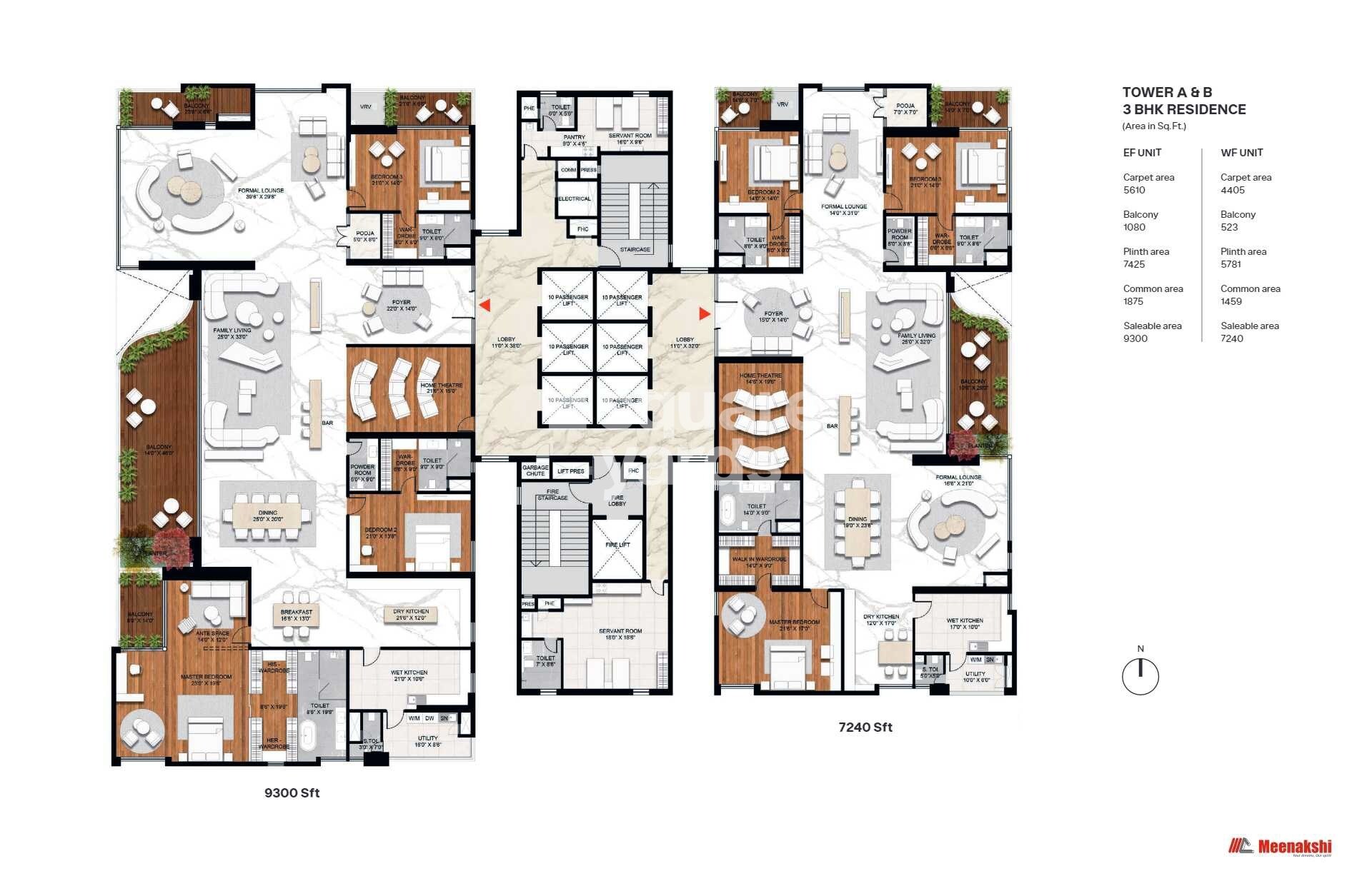 Meenakshi Elan Floor Plans 2