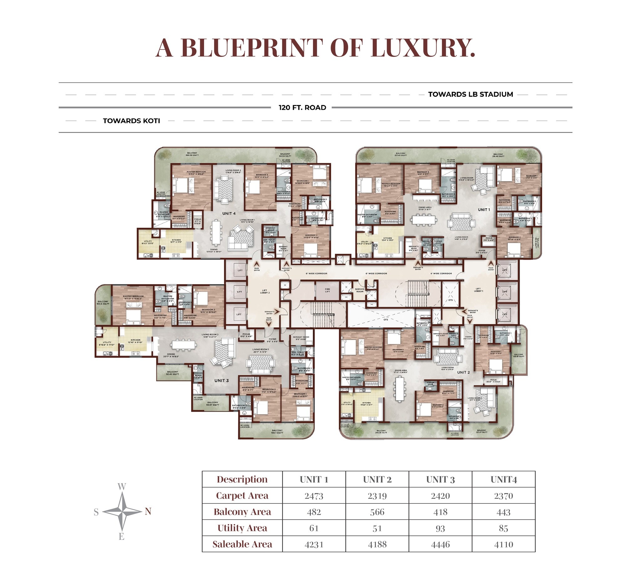 Meenakshi Elysia Floor Plans