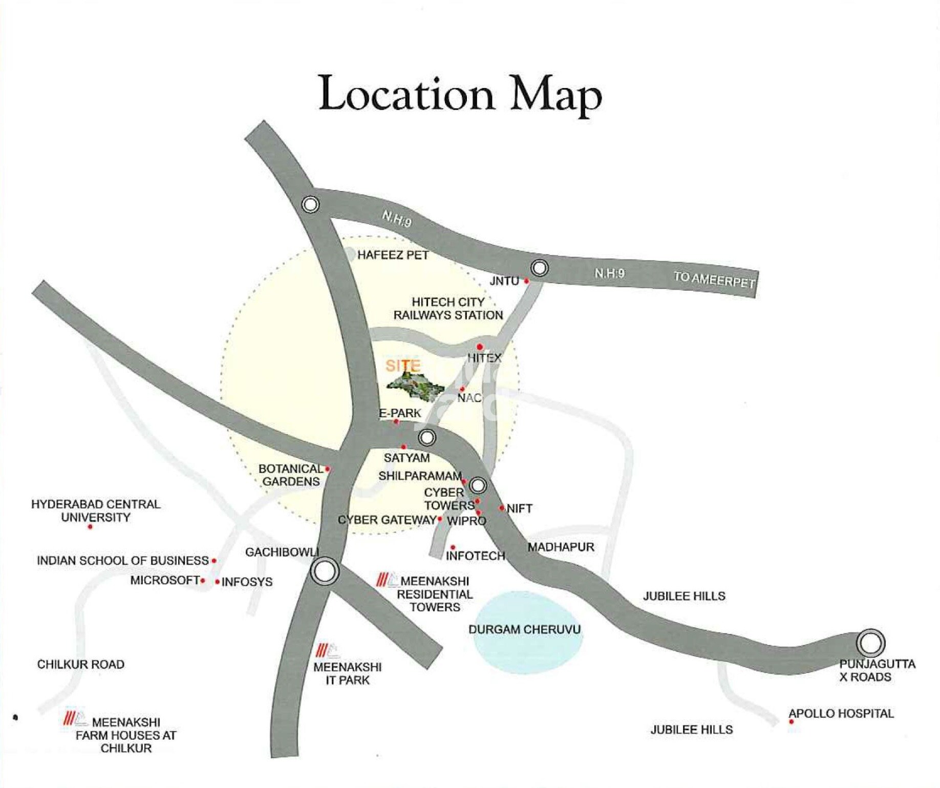 Meenakshi Sky Lounge Location Image