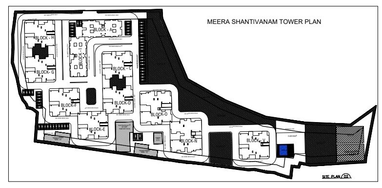 Meera Shantivanam Master Plan 1