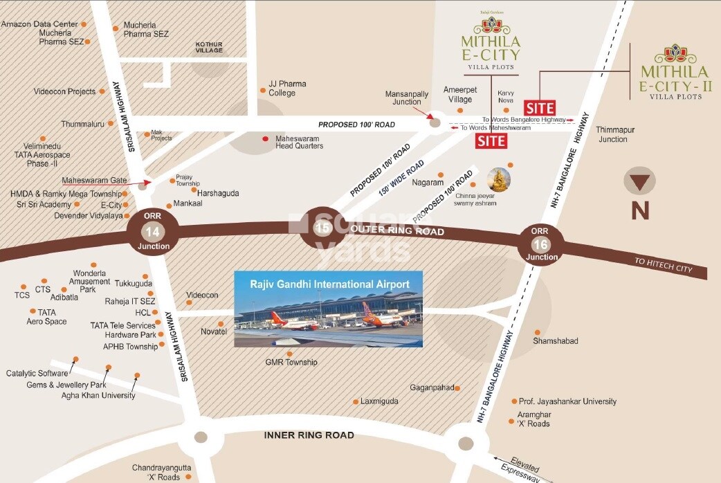 Mehar Mithila City Location Image