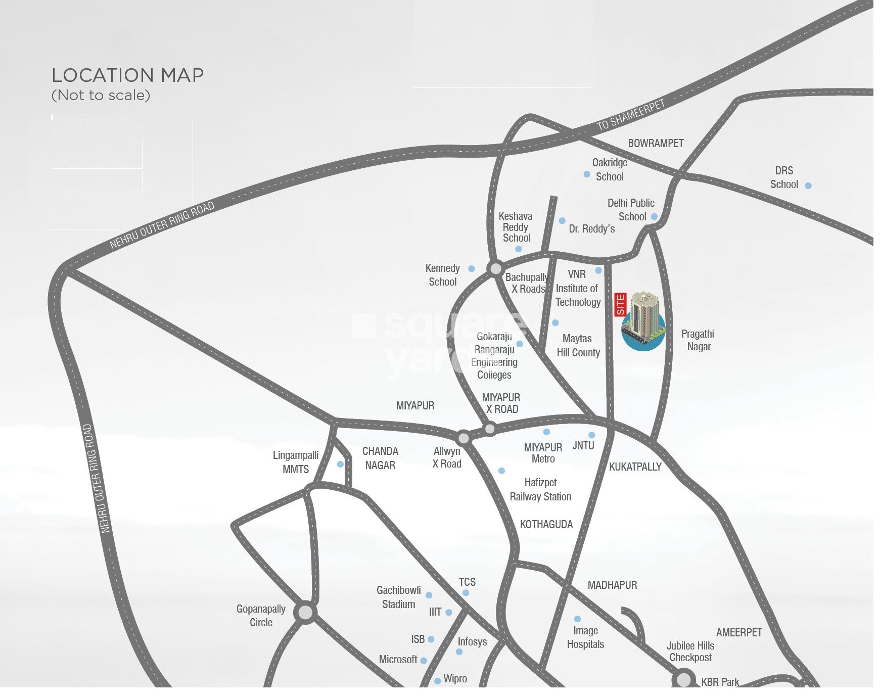 Merlion Galaxia Location Image