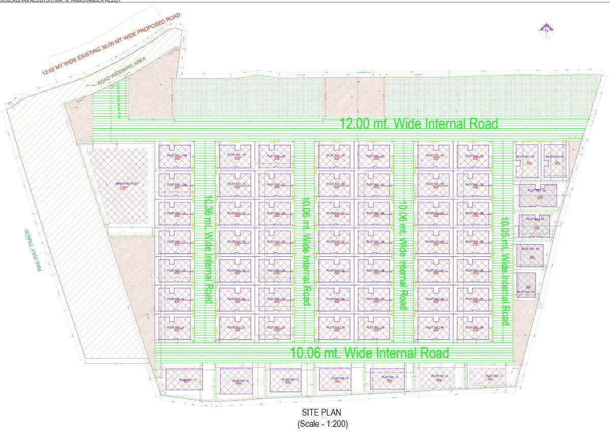 Milestone LG Panorama The Villa View Master Plan 1