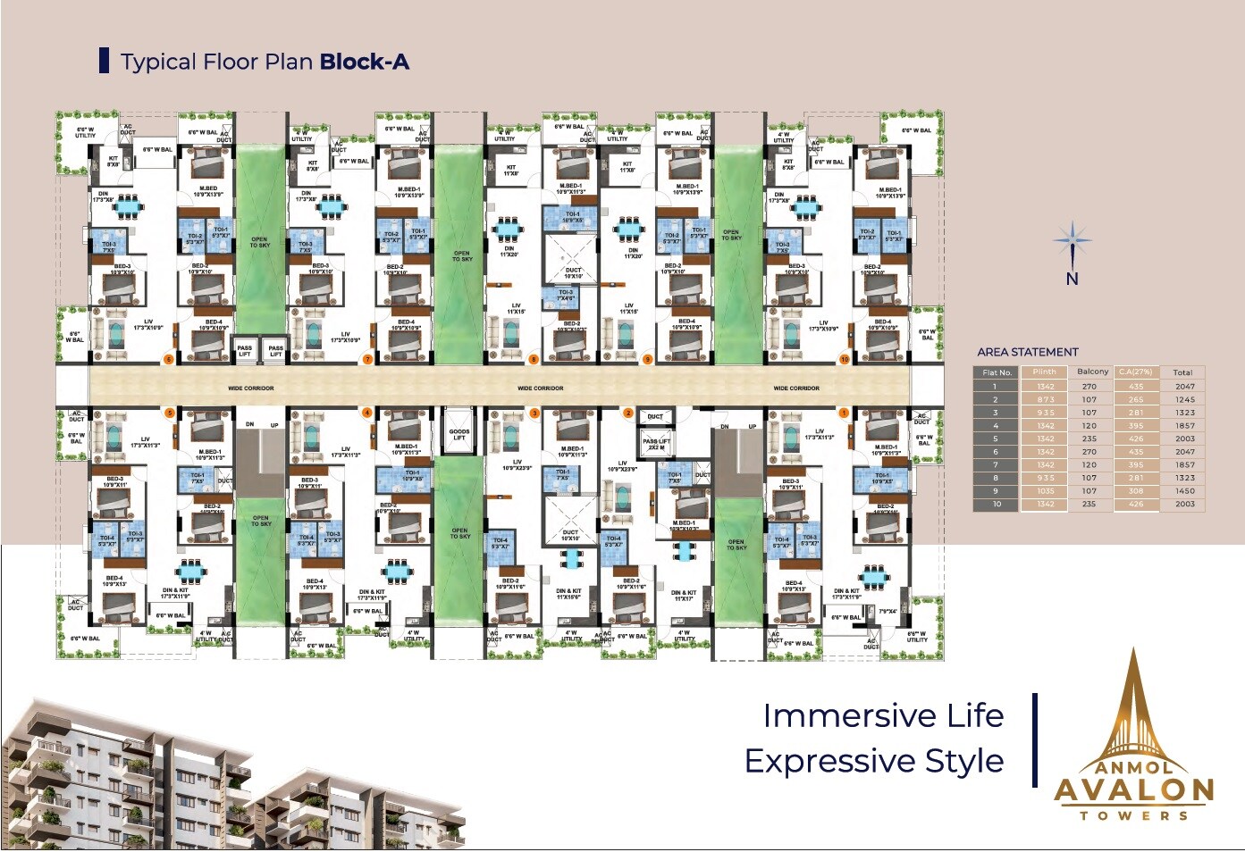 Mirage Anmol Avalon Towers