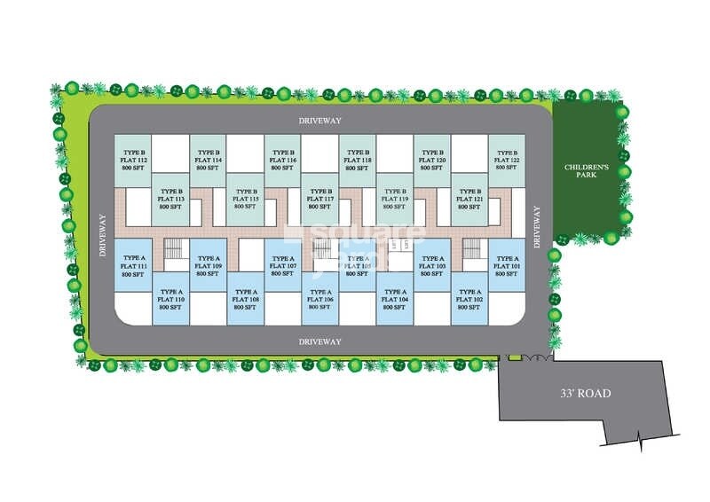 Modi-Bloomdale-Residency_a computer generated image of a keyboard and mouse