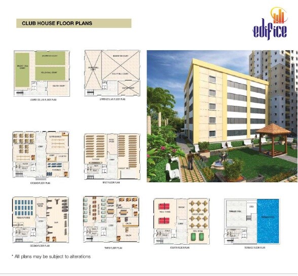 Modi Edifice Floor Plans 1