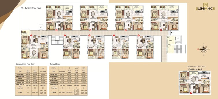 Modi Elegance Floor Plans 2