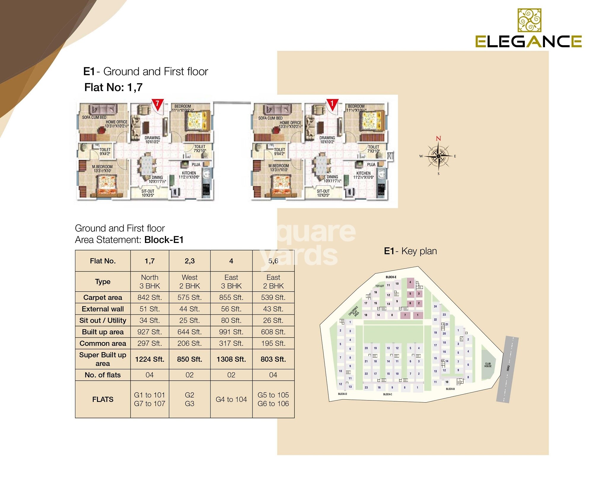 Modi Elegance Floor Plans 3