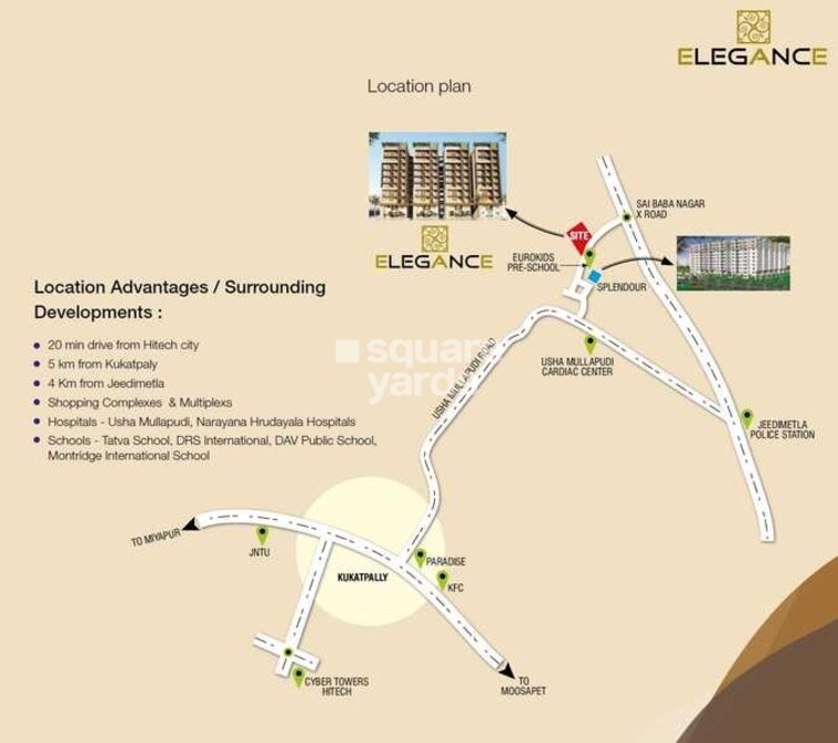 Modi Elegance Location Image