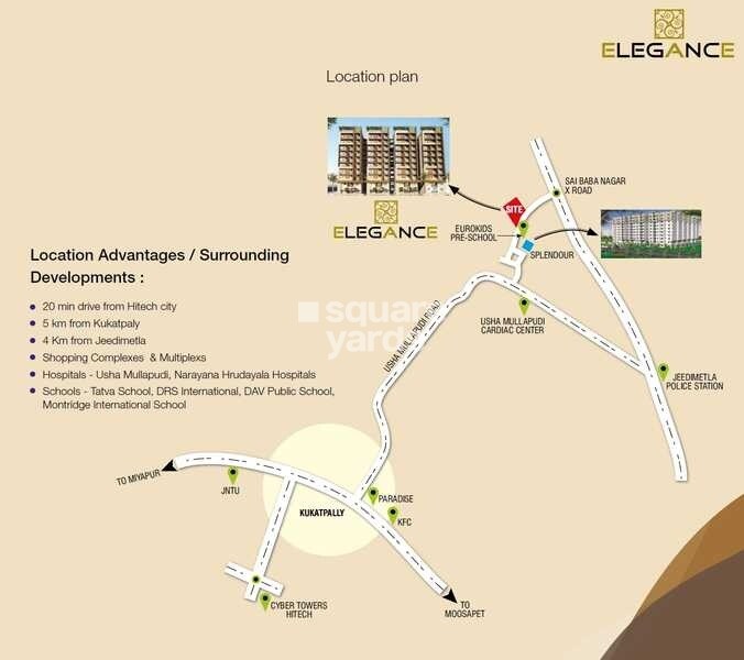 Modi Elegance Location Image