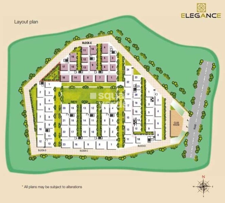 Modi Elegance Master Plan Image