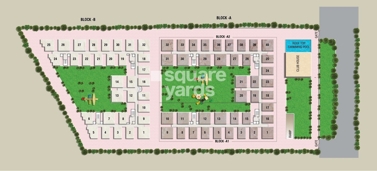 Modi Esteem Master Plan Image