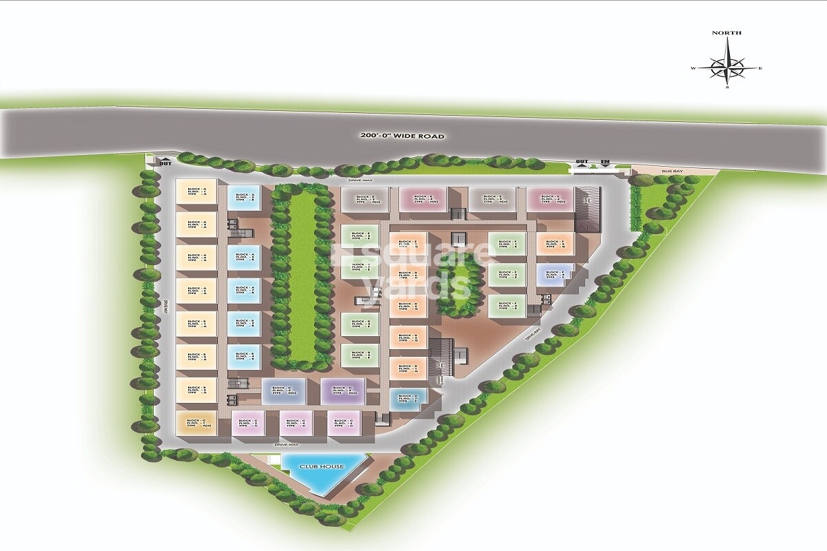 Modi Mayflower Grande Master Plan 1