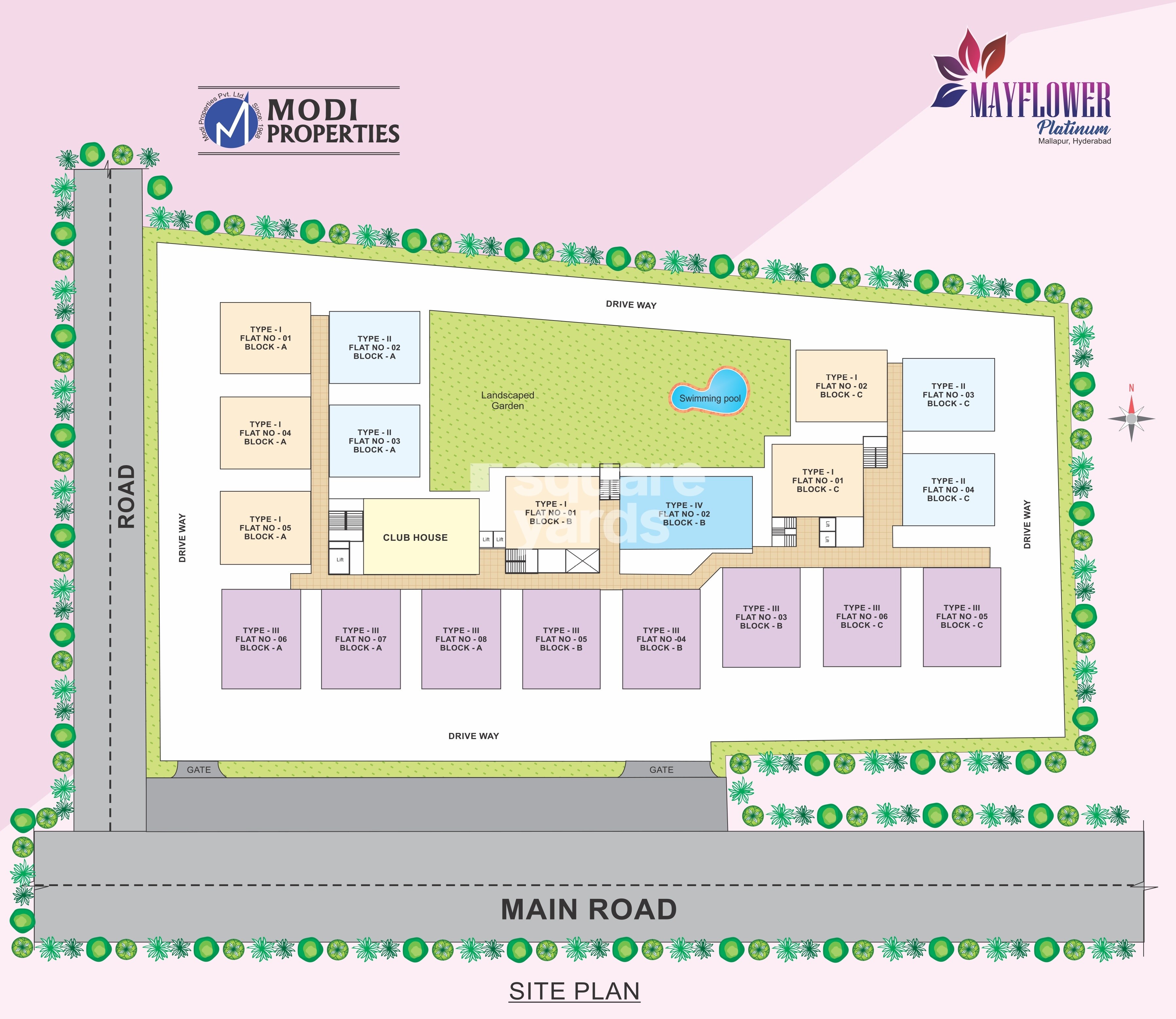 Modi Mayflower Platinum Master Plan 1