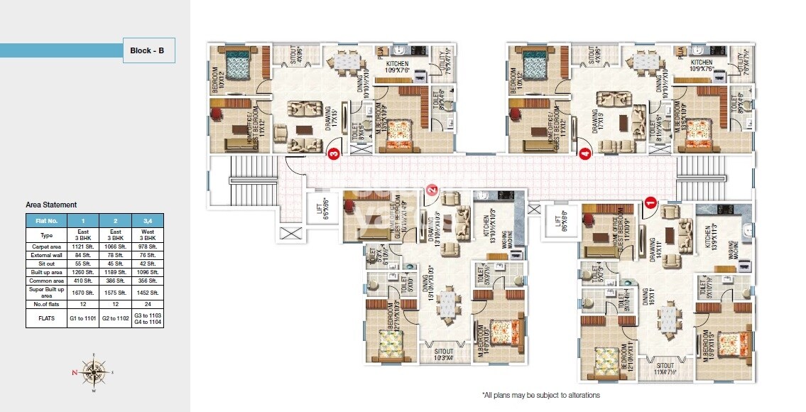 Modi Sterling Heights Floor Plans 2