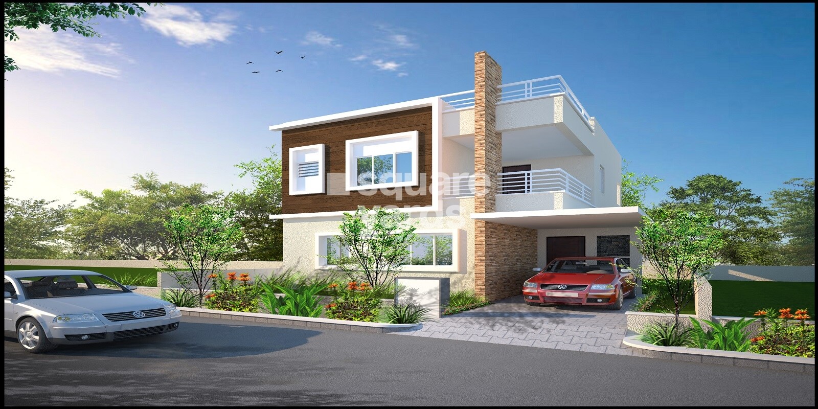 Modi Villa Orchids residential project in Kowkoor