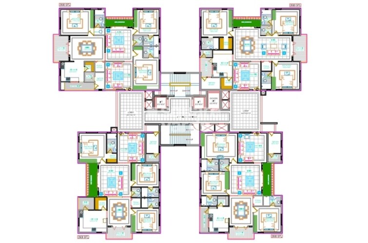 Movie Towers Floor Plans 1