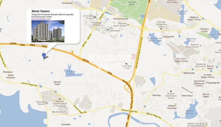 Movie Towers Location Image