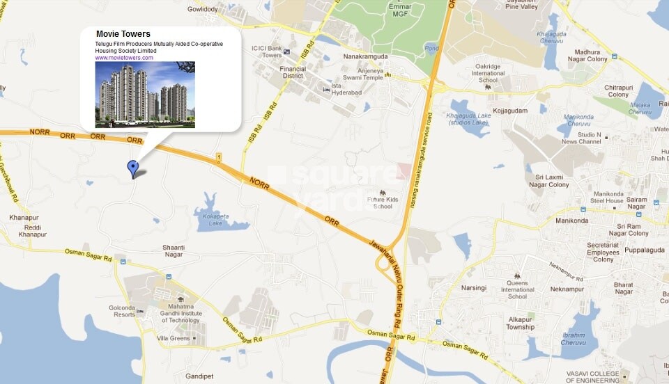 Movie Towers Location Image